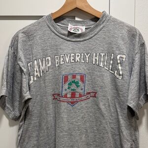 Gray Camp Beverly Hills T-Shirt